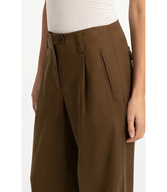 Yaya Woven loose fit trouser