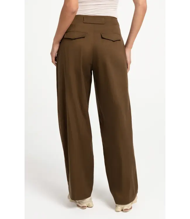 Yaya Woven loose fit trouser