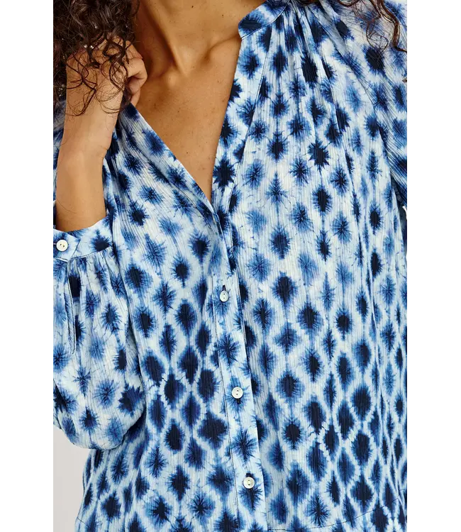 Rails Saint print l/s blouse