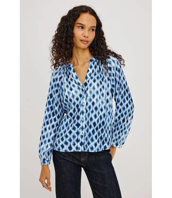Rails Saint print l/s blouse