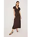 Rails Kourt print cap sleeve dress