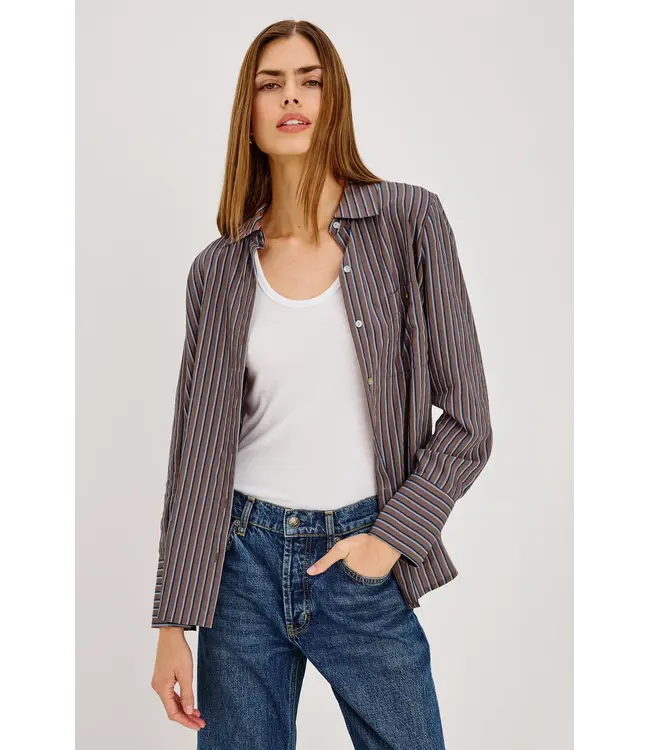 Rails Beck stripe button down