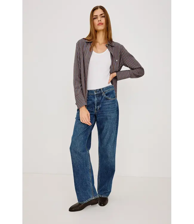 Rails Beck stripe button down