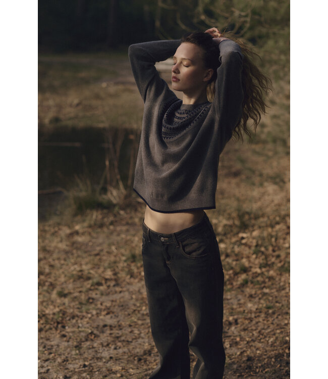 Repeat Wool/cashmere knitted pullover