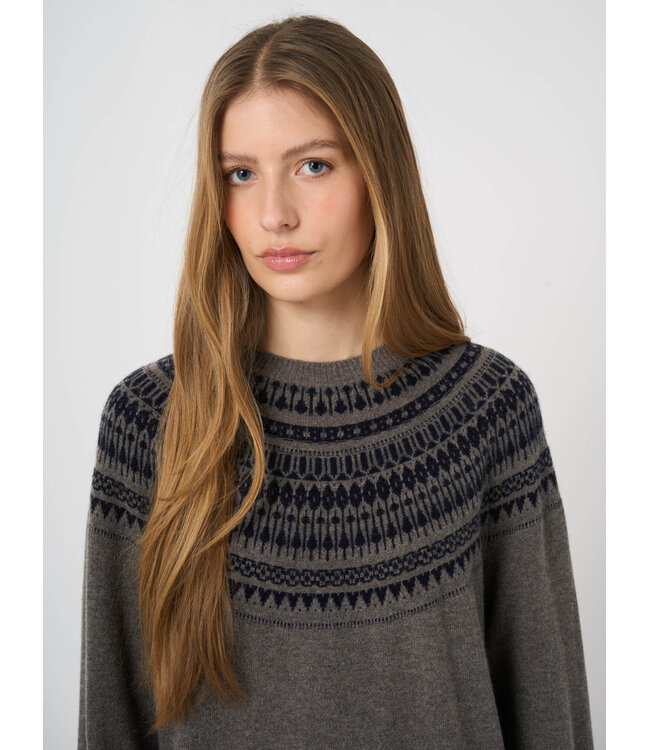 Repeat Wool/cashmere knitted pullover