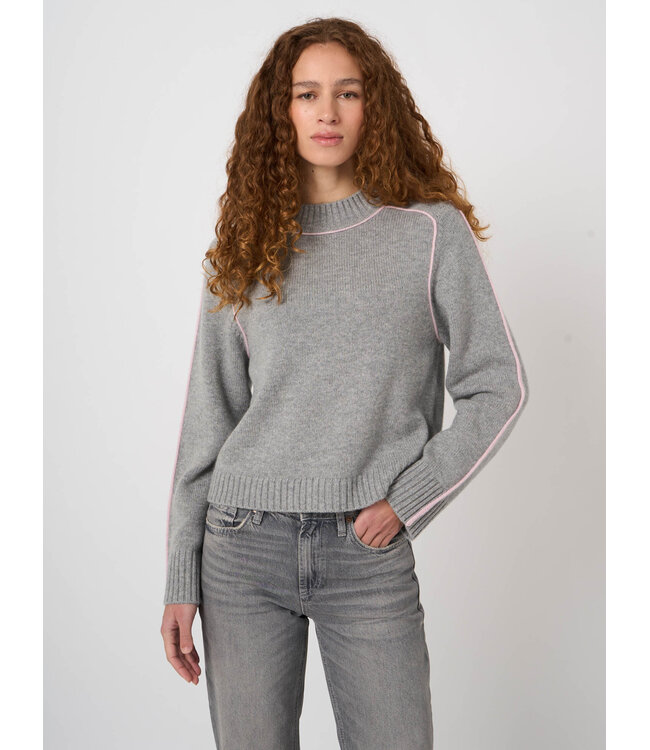 Repeat Wool/cashmere knitted pullover