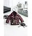 Mauritius Leather jacket keychain
