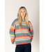 Lyla + Luxe Abba novelty stripe sweater