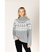 Lyla + Luxe Aggie fairisle mock sweater
