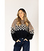 Lyla + Luxe Aria fairisle crew sweater