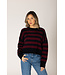 Lyla + Luxe Bobby cotton stripe sweater