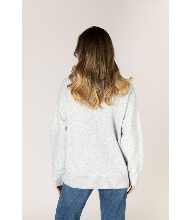 Lyla + Luxe Heart crew sweater