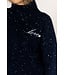 Lyla + Luxe Macy heart fleck sweater