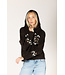 Lyla + Luxe Ranch fairisle zip hoodie