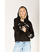 Lyla + Luxe Ranch fairisle zip hoodie