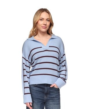 Wispr Links stripe polo