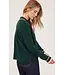 Gentle Fawn Tristan open polo collar sweater