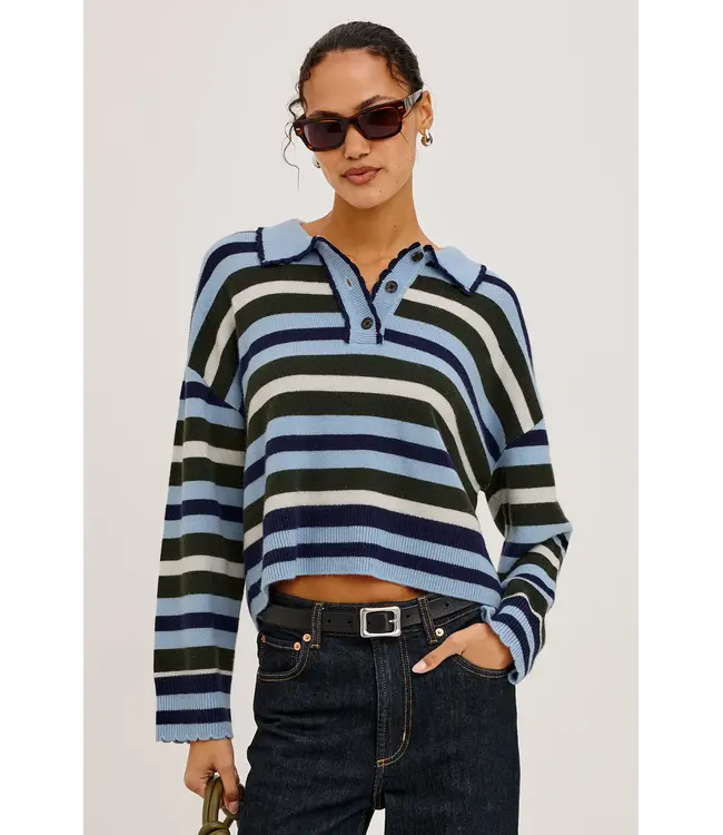 Rails Delora stripe sweater