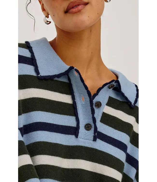 Rails Delora stripe sweater