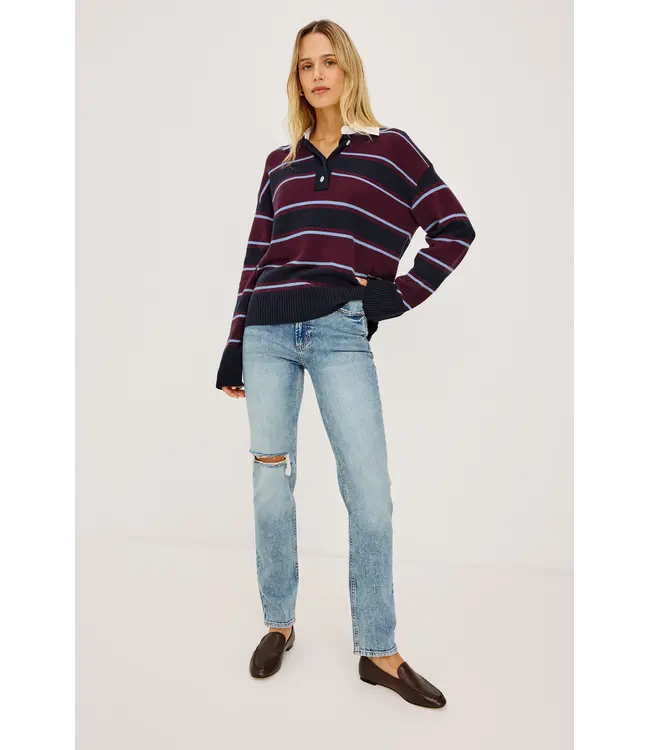 Rails Paxton rugby style knit sweater