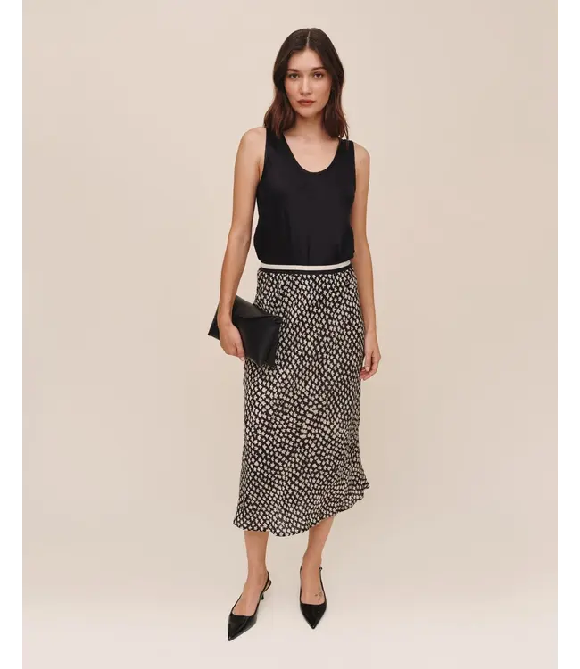 Bella Dahl Bias skirt w/elastic waist