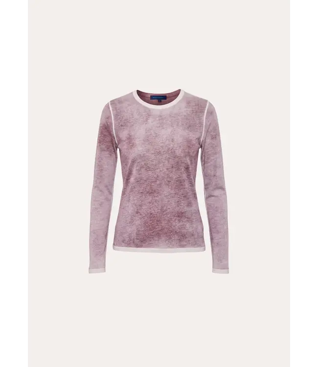 Patrick Assaraf Long sleeve pima classic crew