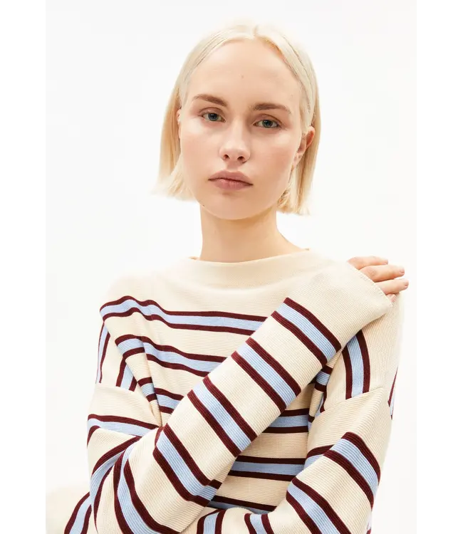Armed Angels Merinaa striped knit sweater
