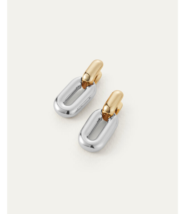 Jenny Bird  Puffy detachable link two tone