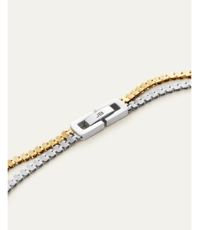 Jenny Bird JDouble amalfi chain two tone