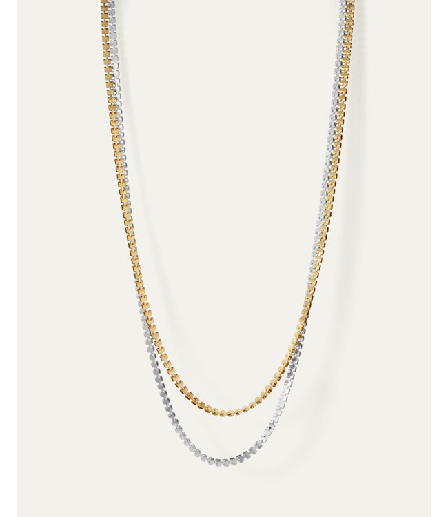 Jenny Bird JDouble amalfi chain two tone