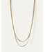 Jenny Bird JDouble amalfi chain two tone