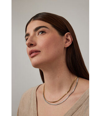 Jenny Bird Double amalfi chain two tone