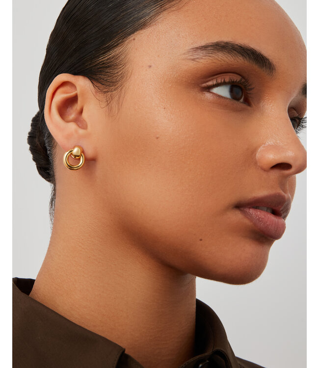 Jenny Bird  Mini puffy faye gold