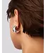 Jenny Bird Gemma hoops silver