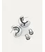 Jenny Bird Gemma hoops silver