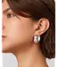 Jenny Bird Gemma hoops silver