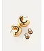 Jenny Bird Gemma hoops gold