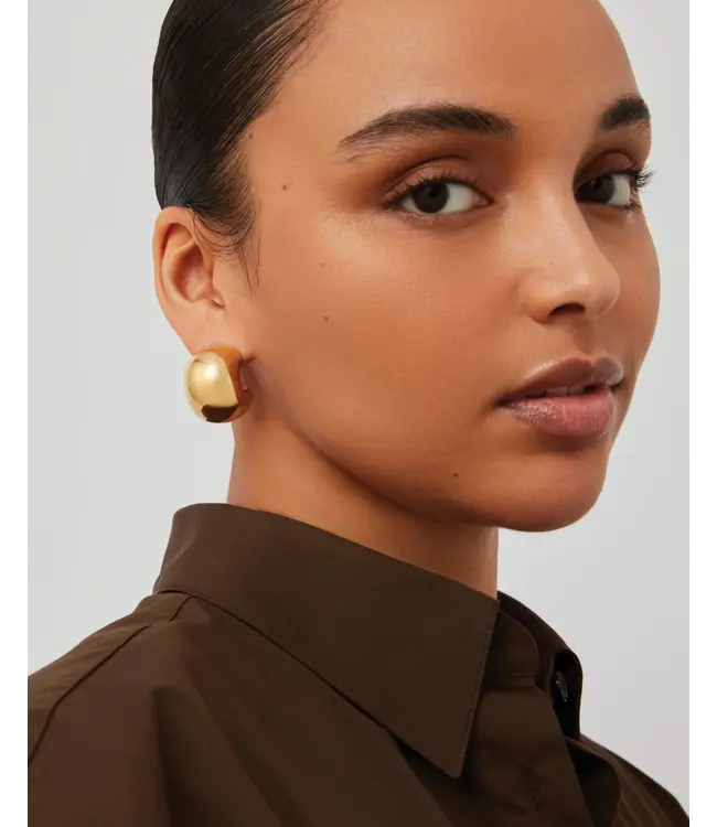 Jenny Bird Gemma hoops gold