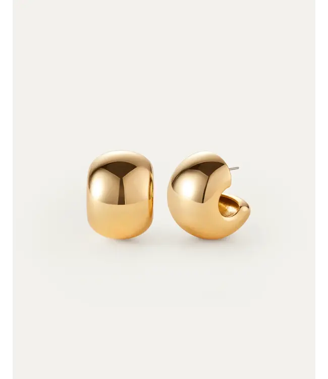 Jenny Bird Gemma hoops gold