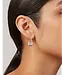 Jenny Bird Colette hoops silver
