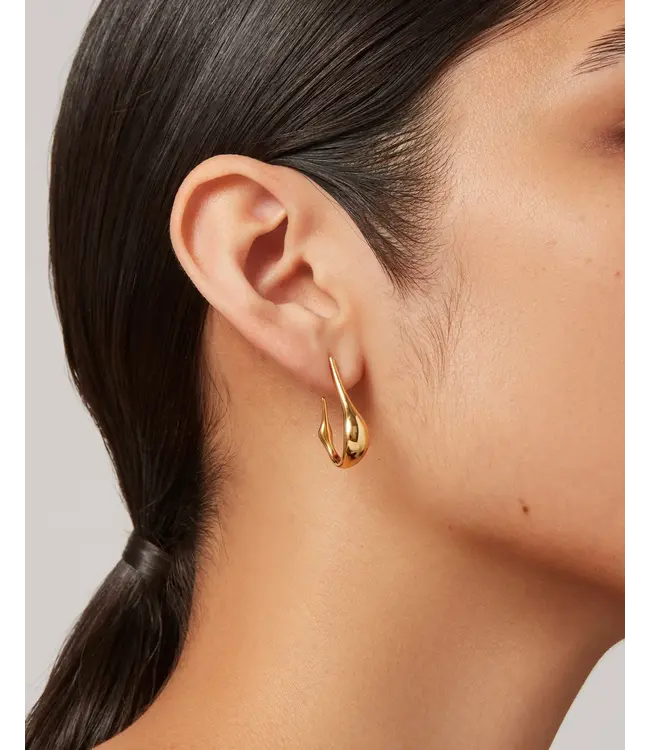 Jenny Bird Colette hoops gold