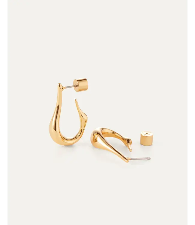 Jenny Bird Colette hoops gold