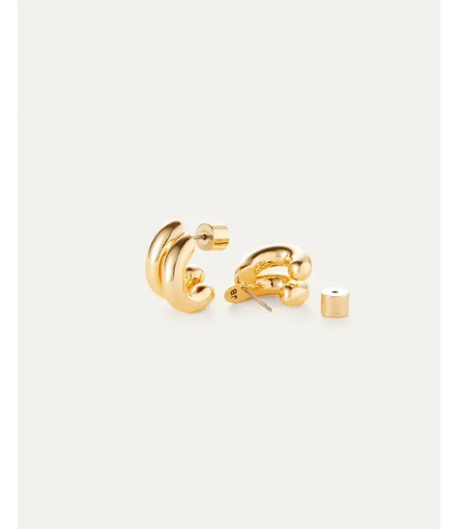 Jenny Bird Mini Florence earrings gold