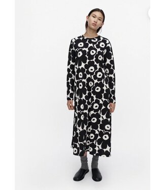 Marimekko Hujanhajan unikko jersey dress