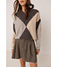Indi & Cold Alpaca intarsia sweater