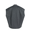 Yaya Oversized woolmix woven bodywarmer