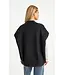 Yaya Oversized woolmix woven bodywarmer