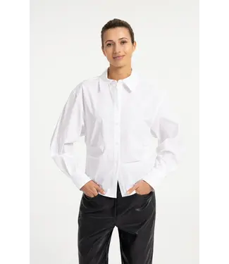 Yaya Blouse w/waist accent