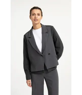 Yaya Woven loose fit cut & sew blazer