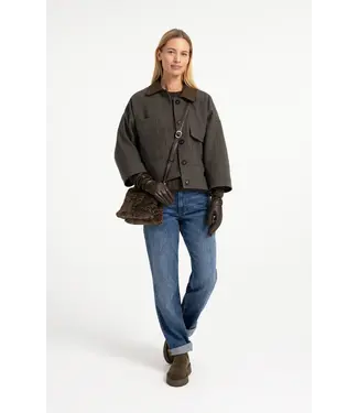 Yaya Oversized wool mix jacket